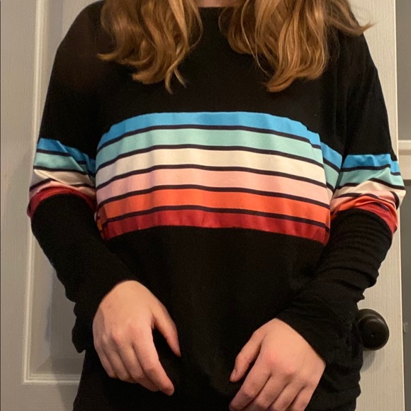 Rainbow Striped Shirt - Picture 2 of 2
